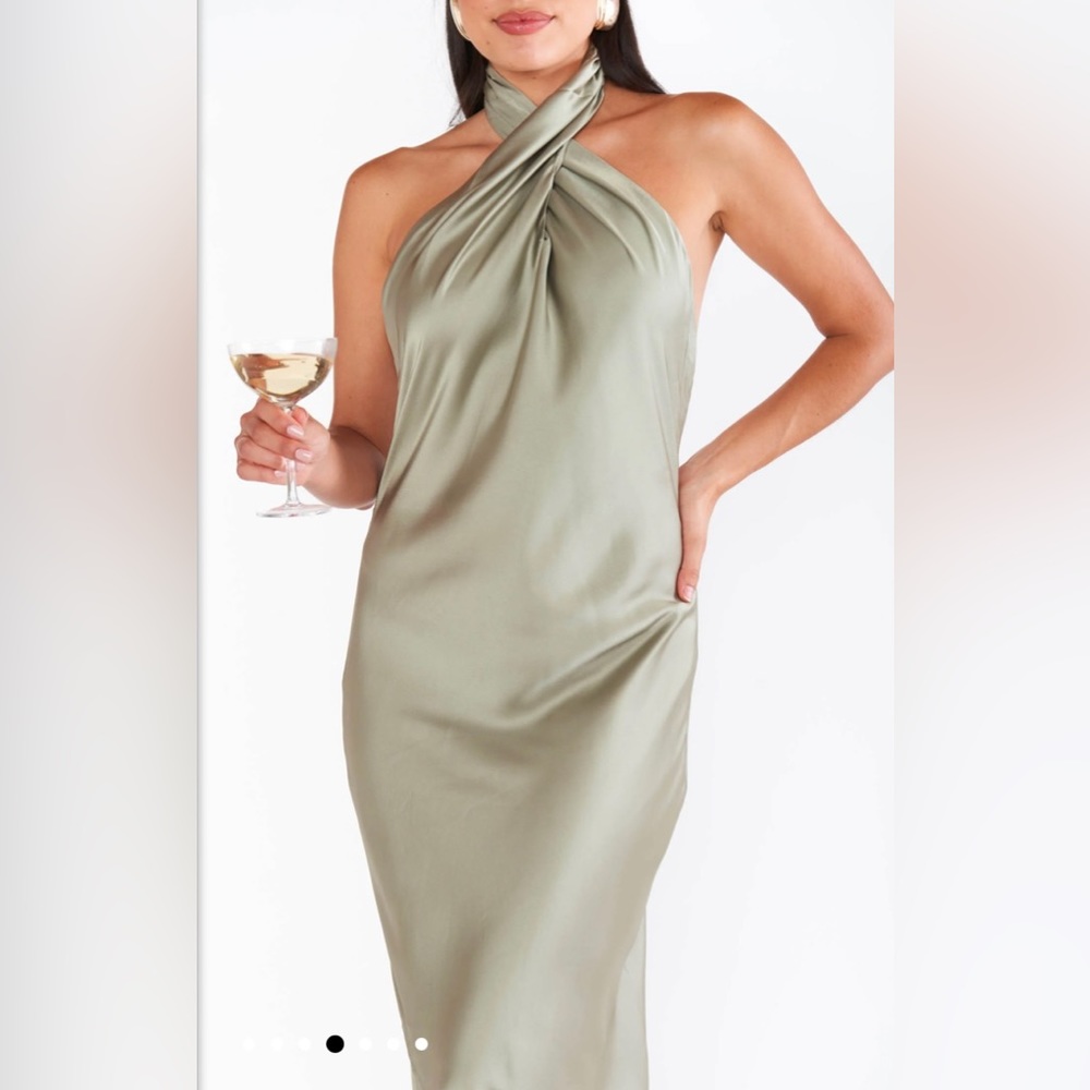 Show Me Your Mumu Jasmine Maxi Halter Dress